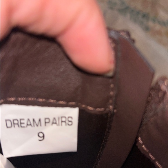 Women Brown Combat Boot - Picture 3 of 5